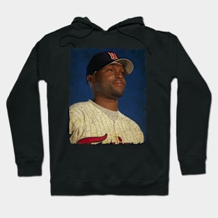 Torii Hunter in Minnesota Twins Hoodie